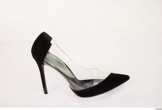Ashley Clothes  330 black high heels drape shoes 0004.jpg